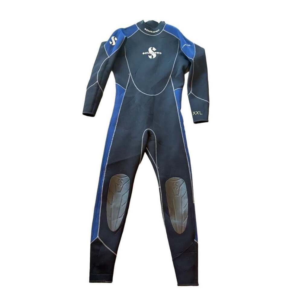Scubapro Profile 3/2 Wetsuit Size XXL Black Blue Mens